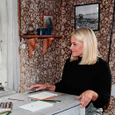 Kronprinsparet besøker Munchs hus. Foto: Lise Åserud, NTB scanpix